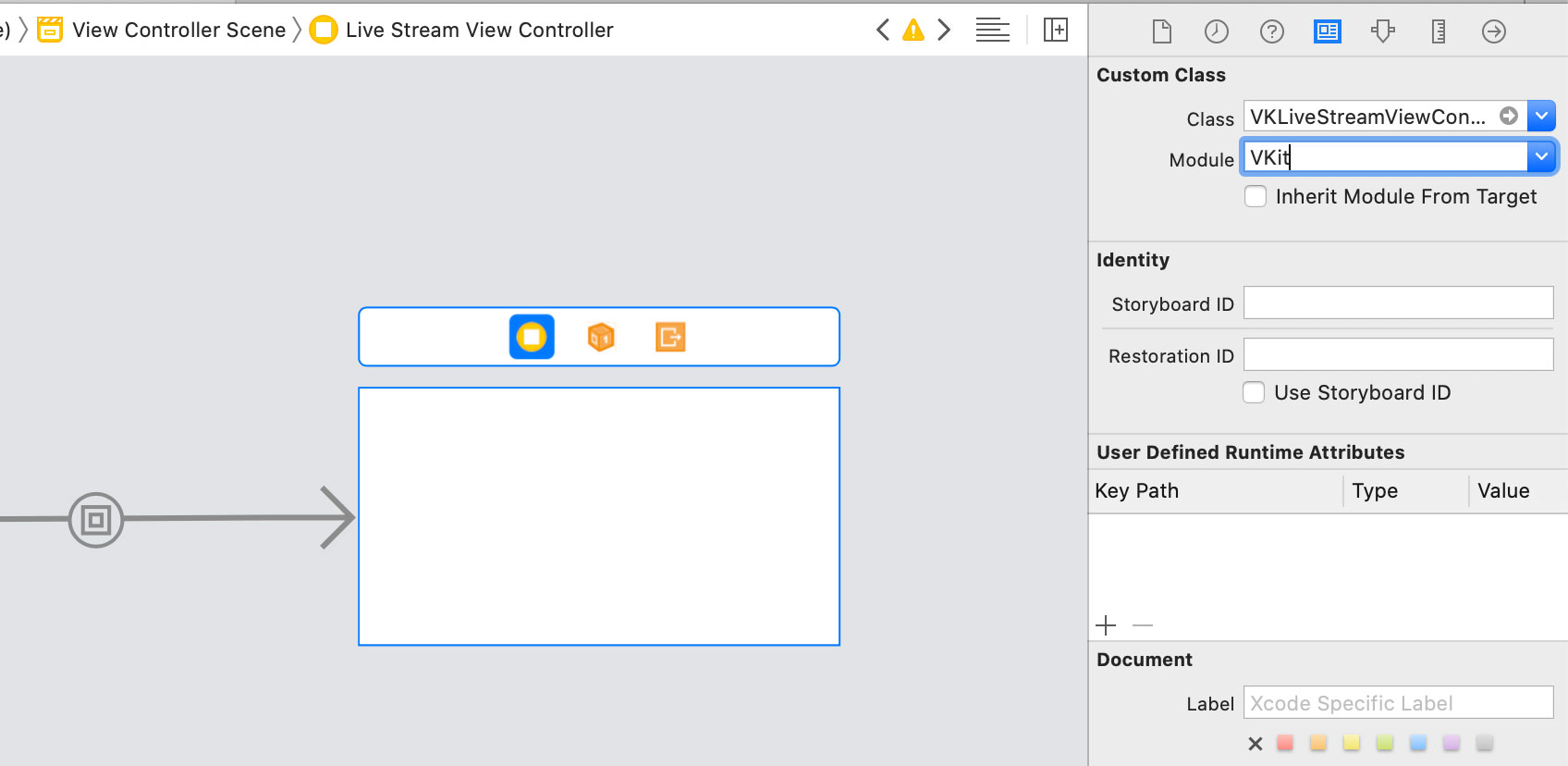 Naming View Controller